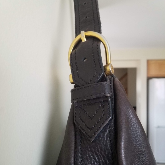 Vintage Burberry leather shoulder bag - Picture 6 of 12